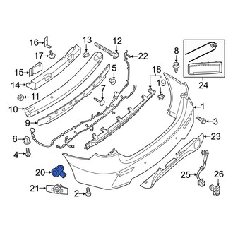 Infiniti OE - Rear Parking Aid Sensor