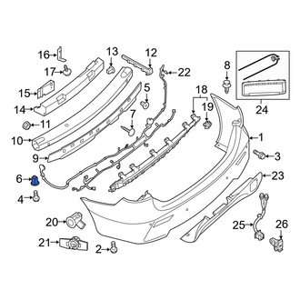 Infiniti OE - Bumper Cover Grommet