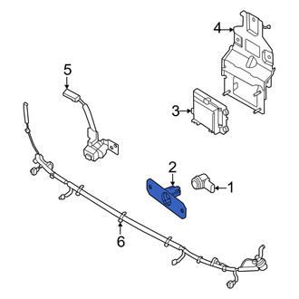 Infiniti OE - Rear Inner Parking Aid Sensor Housing