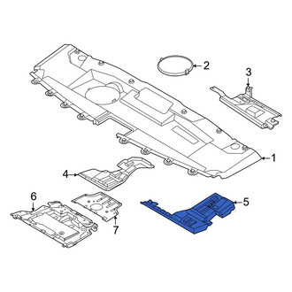 Infiniti OE - Front Left Radiator Support Splash Shield
