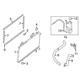 Infiniti OE - Cooling - Radiator & Components