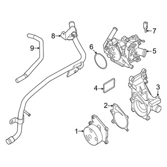 Infiniti OE - Cooling - Water Pump (2.0L)