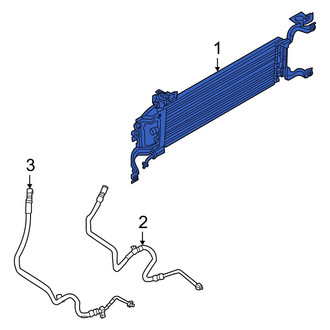 Infiniti OE - Automatic Transmission Oil Cooler