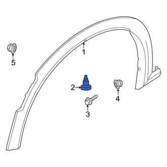 Infiniti OE - Wheel Arch Molding Clip