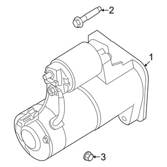 Infiniti OE - Electrical - Starter