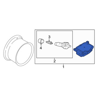 Infiniti OE - Tire Pressure Monitoring System (TPMS) Sensor