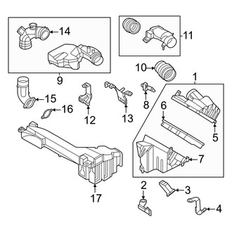 Infiniti OE - Engine / Transaxle - Air Intake