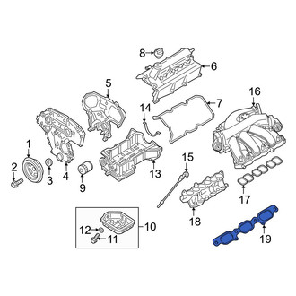 Infiniti OE - Lower Engine Intake Manifold Gasket