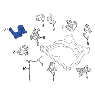Infiniti OE - Center Right Engine Mount