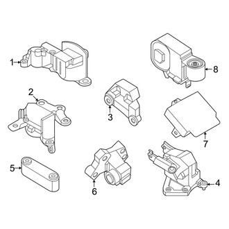 Infiniti OE - Engine / Transaxle - Engine & Transmission Mounting