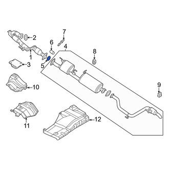 Infiniti OE - Rear Exhaust Muffler Gasket