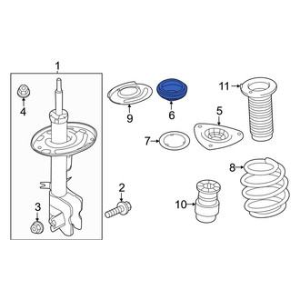 Infiniti OE - Front Suspension Strut Bearing