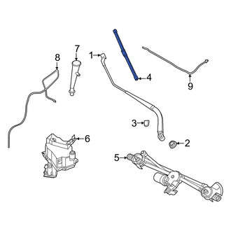 Infiniti OE - Front Left Wiper Blade