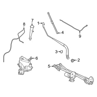 Infiniti OE - Windshield - Wiper & Washer Components