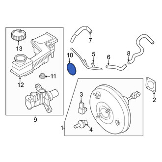 Infiniti OE - Brake Master Cylinder O-Ring