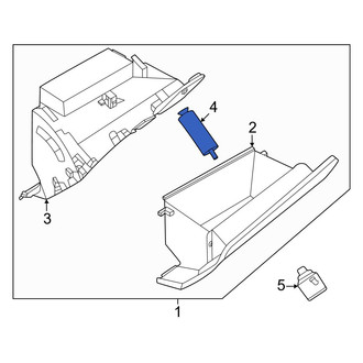 Infiniti OE - Front Glove Box Support