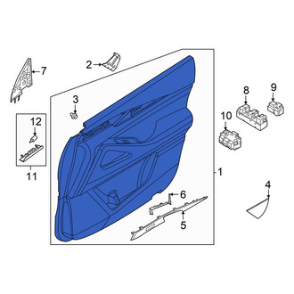 Infiniti OE - Rear Left Outer Door Outer Panel