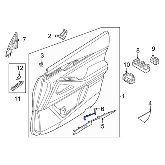 Infiniti OE - Front Left Door Trim Molding