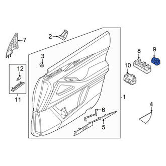 Infiniti OE - Front Door Lock Switch