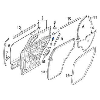 Infiniti OE - Rear Door Plug