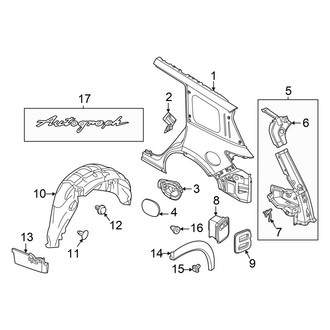 Infiniti OE - Quarter Panel & Components