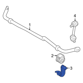 Infiniti OE - Rear Right Suspension Stabilizer Bar Bracket