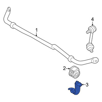 Infiniti OE - Rear Right Suspension Stabilizer Bar Bracket