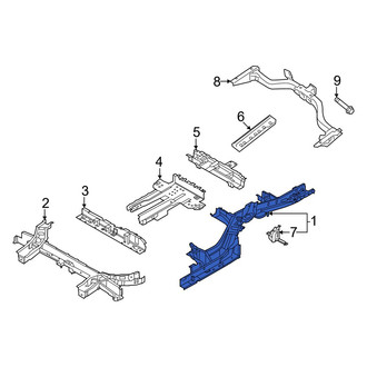 Infiniti OE - Front Left Frame Side Member Assembly