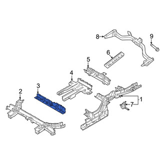 Infiniti OE - Rear Center Floor Pan Crossmember