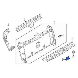 Infiniti OE - Rear Liftgate Pull Handle