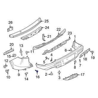 Infiniti OE - Bumper Cover Screw