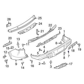 Infiniti OE - Bumper Cover Insulator