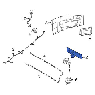 Infiniti OE - Rear Outer Parking Aid Sensor Housing