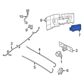 Infiniti OE - Rear Blind Spot Detection System Warning Sensor