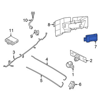 Infiniti OE - Front Collision Warning Sensor