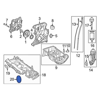 Infiniti OE - Upper Fuel Injection Plenum Gasket
