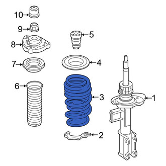 Infiniti OE - Rear Coil Spring