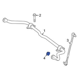 Infiniti OE - Front Suspension Stabilizer Bar Link Nut