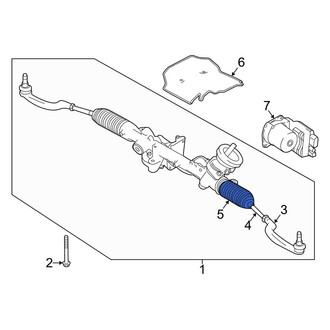 Infiniti OE - Rack and Pinion Bellows