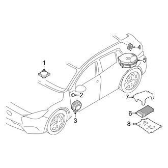 Infiniti OE - Instrument Panel - Sound System
