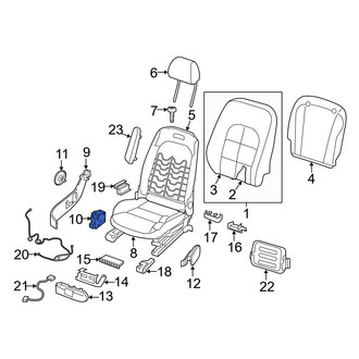 Infiniti OE - Front Left Power Seat Switch