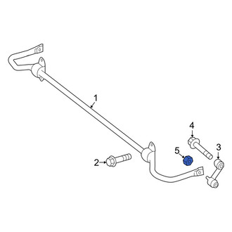 Infiniti OE - Front Suspension Stabilizer Bar Link Nut