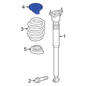 Infiniti OE - Rear Upper Coil Spring Insulator
