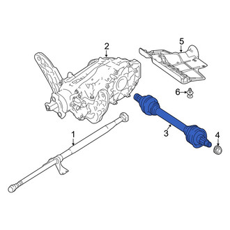 Infiniti OE - Rear Left CV Axle Assembly
