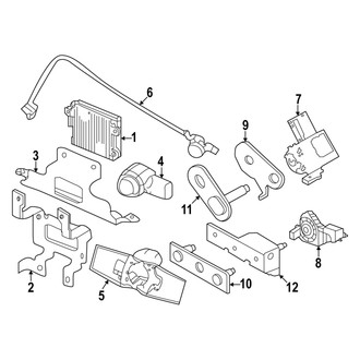 Infiniti OE - Front Bumper & Grille - Electrical Components