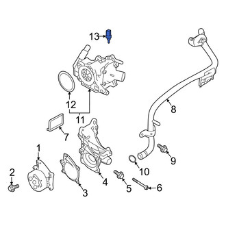 Infiniti OE - Engine Coolant Temperature Sensor