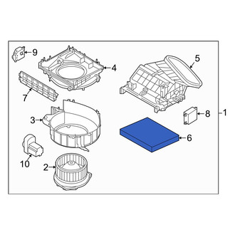 Infiniti OE - Cabin Air Filter