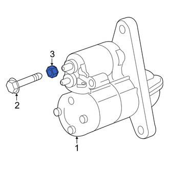 Infiniti OE - Starter Nut