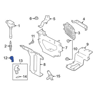 Infiniti OE - Ignition Knock (Detonation) Sensor