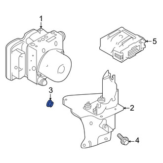 Infiniti OE - ABS Hydraulic Assembly Nut
